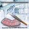 A2Z Scilab Flat Hollow Handle Tweezers, Toothed 4.75L, Stainless Steel, Gold Band A2Z-ZR897 - alternate 2